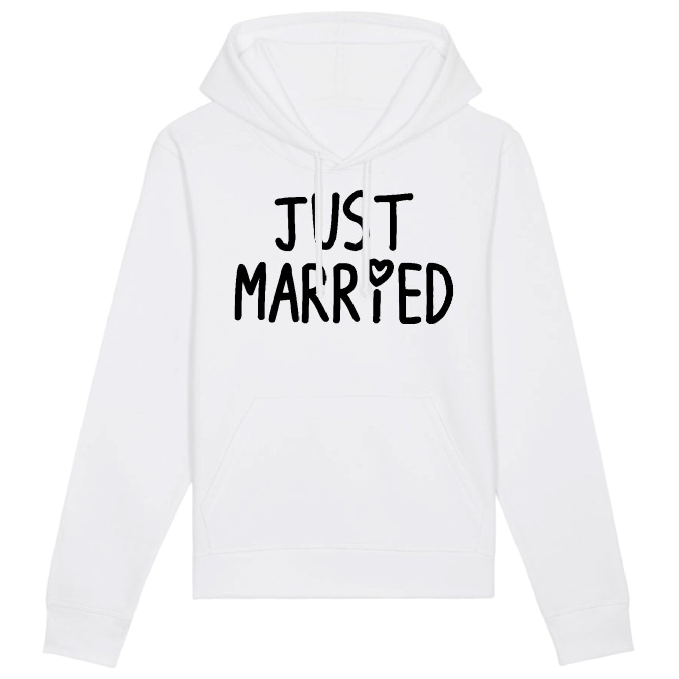 Sweat Capuche Adulte Just married 
