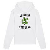 Sweat Capuche Adulte Le mojito c'est la vie 