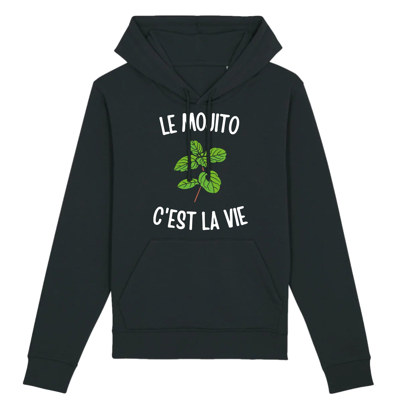 Sweat Capuche Adulte Le mojito c'est la vie 