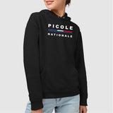 Sweat Capuche Adulte Picole Nationale Noir