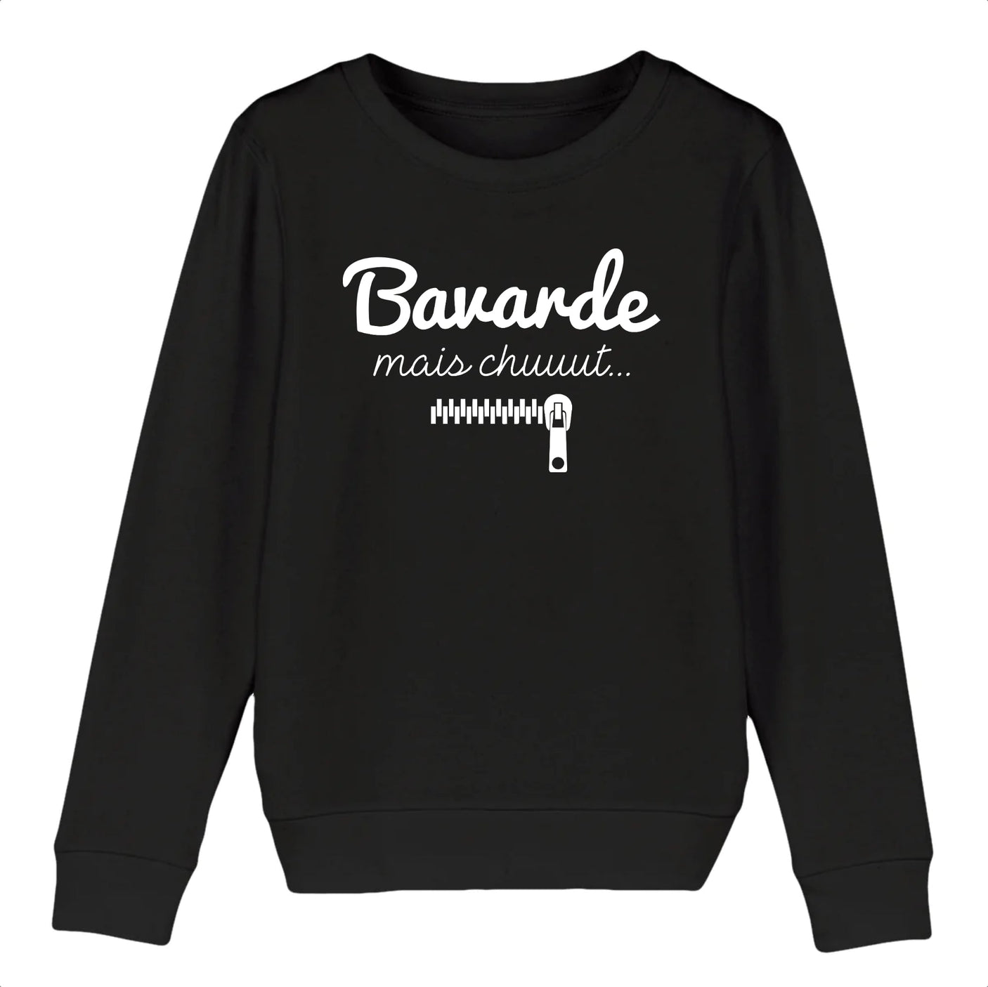 Sweat Enfant Bavarde mais chut 