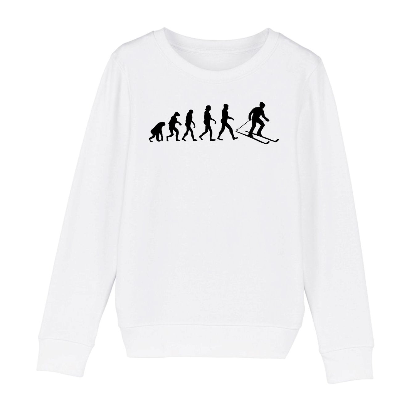 Sweat Enfant Évolution ski 