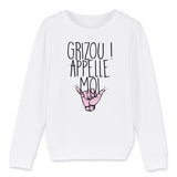 Sweat Enfant Grizou appelle moi 