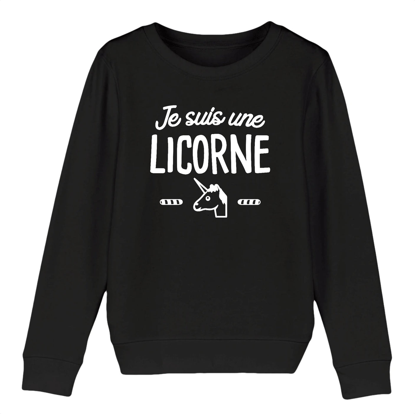 Sweat Enfant Je suis une licorne 