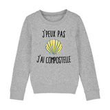 Sweat Enfant J'peux pas j'ai Compostelle 