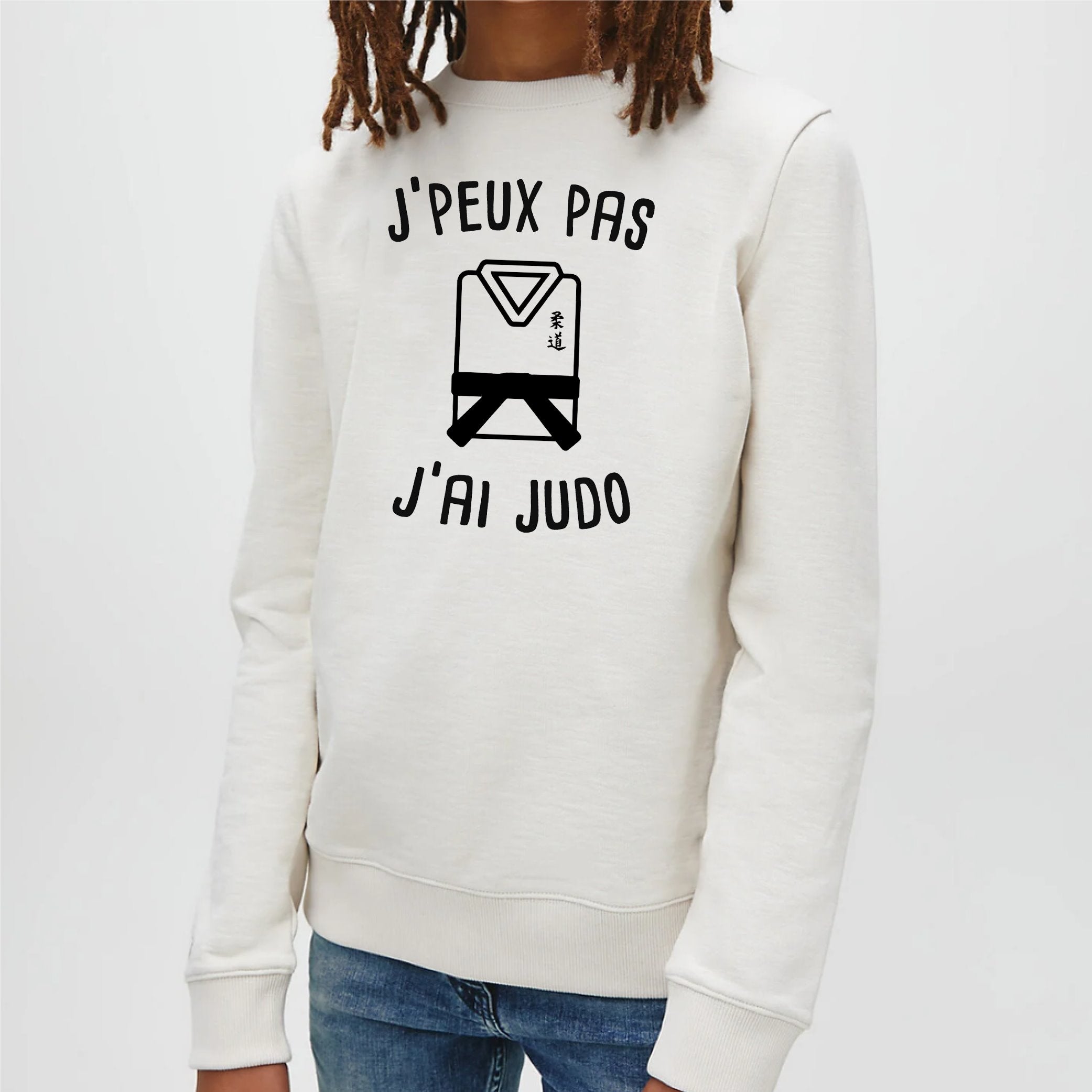 Sweatshirt Humour "J'Peux Pas J'ai Béhourd" - Style Drôle Pour Fans De Combat Médiéval