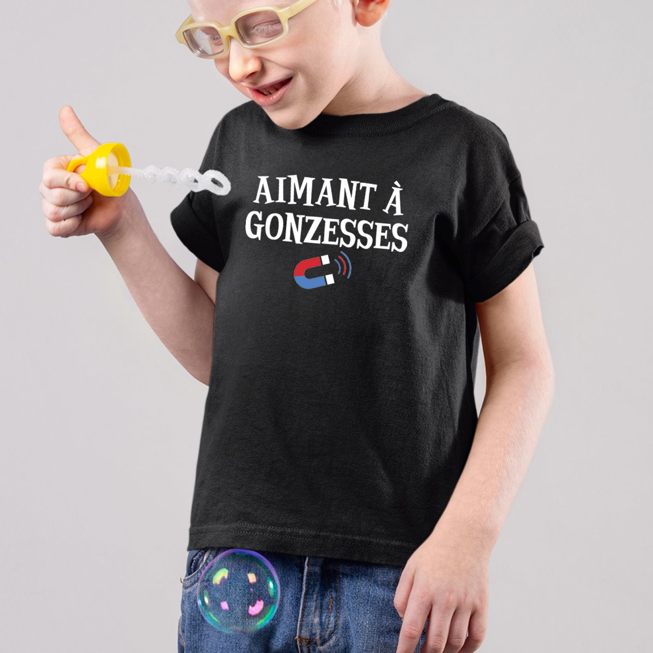 T-Shirt Enfant Aimant à gonzesses