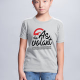 T-Shirt Enfant As du volant Gris