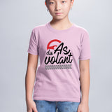 T-Shirt Enfant As du volant Rose