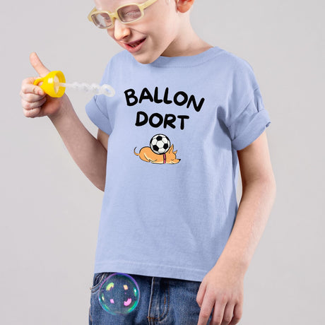 T-Shirt Enfant Ballon dort Bleu