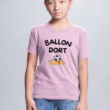 T-Shirt Enfant Ballon dort Rose