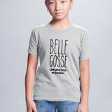 T-Shirt Enfant Belle gosse comme maman Gris