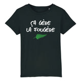 T-Shirt Enfant Ça gère la fougère 