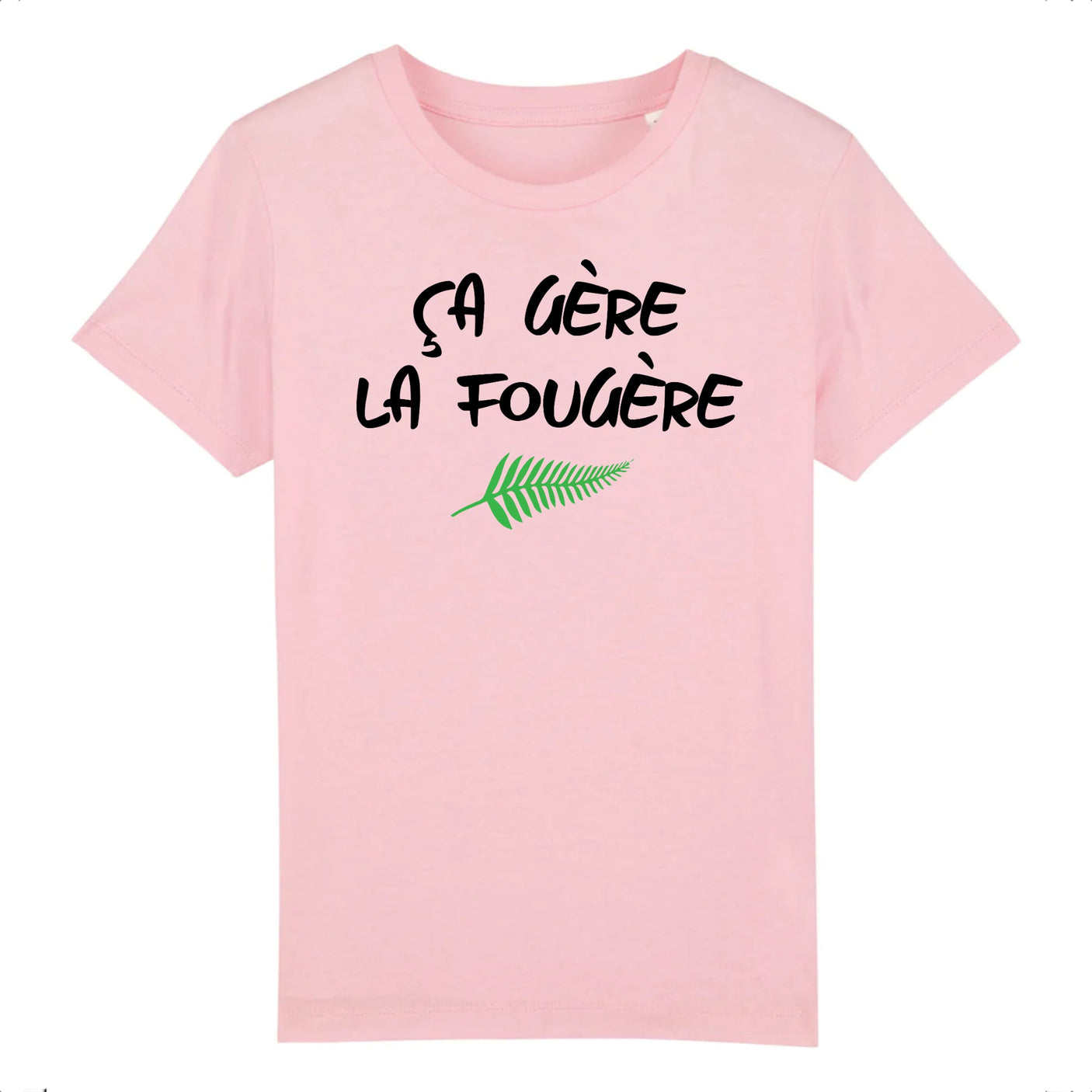 T-Shirt Enfant Ça gère la fougère 