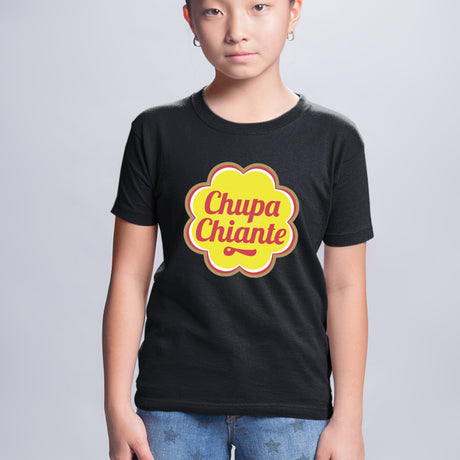 T-Shirt Enfant Chupa chiante Noir