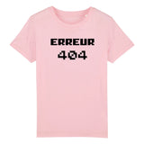 T-Shirt Enfant Erreur 404 