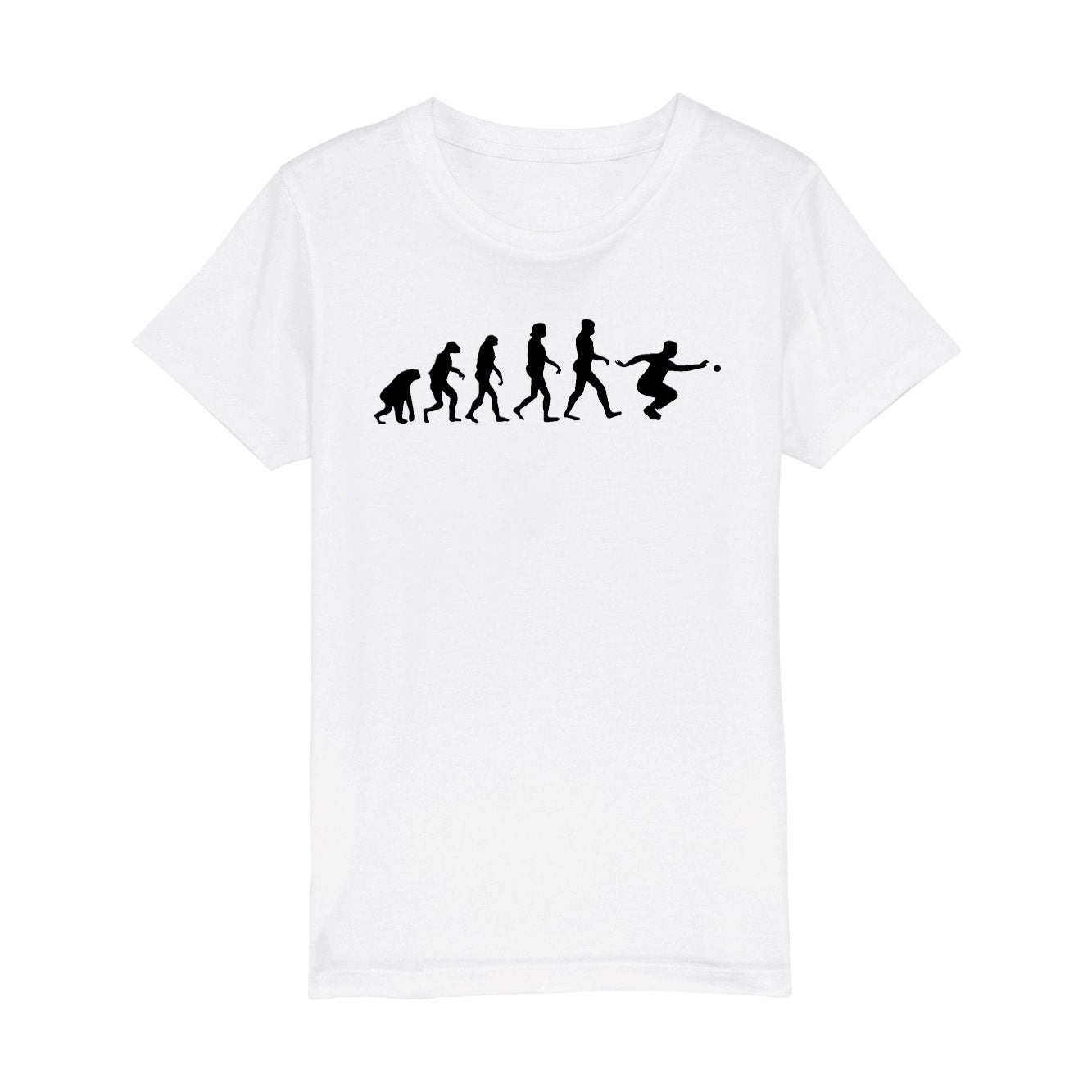 T-Shirt Enfant Évolution pétanque 