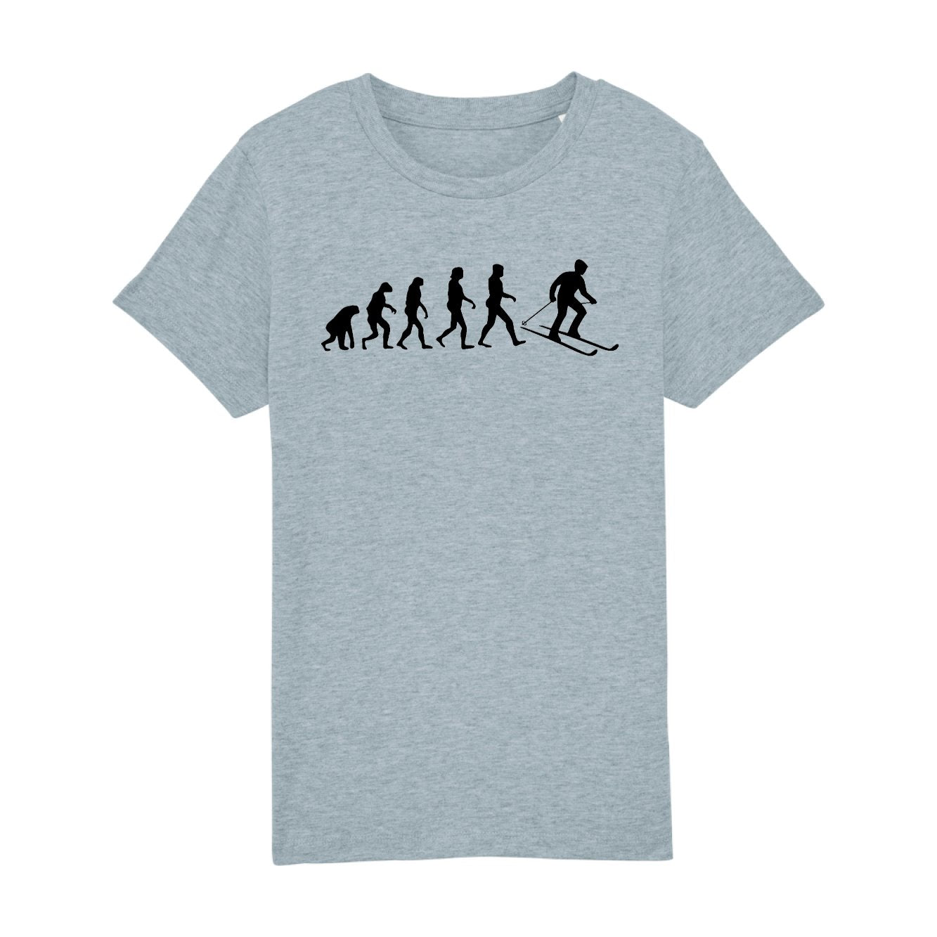 T-Shirt Enfant Évolution ski 