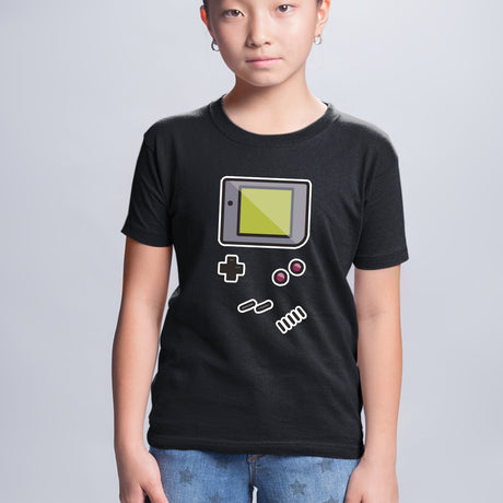 T-Shirt Enfant Game Boy Noir