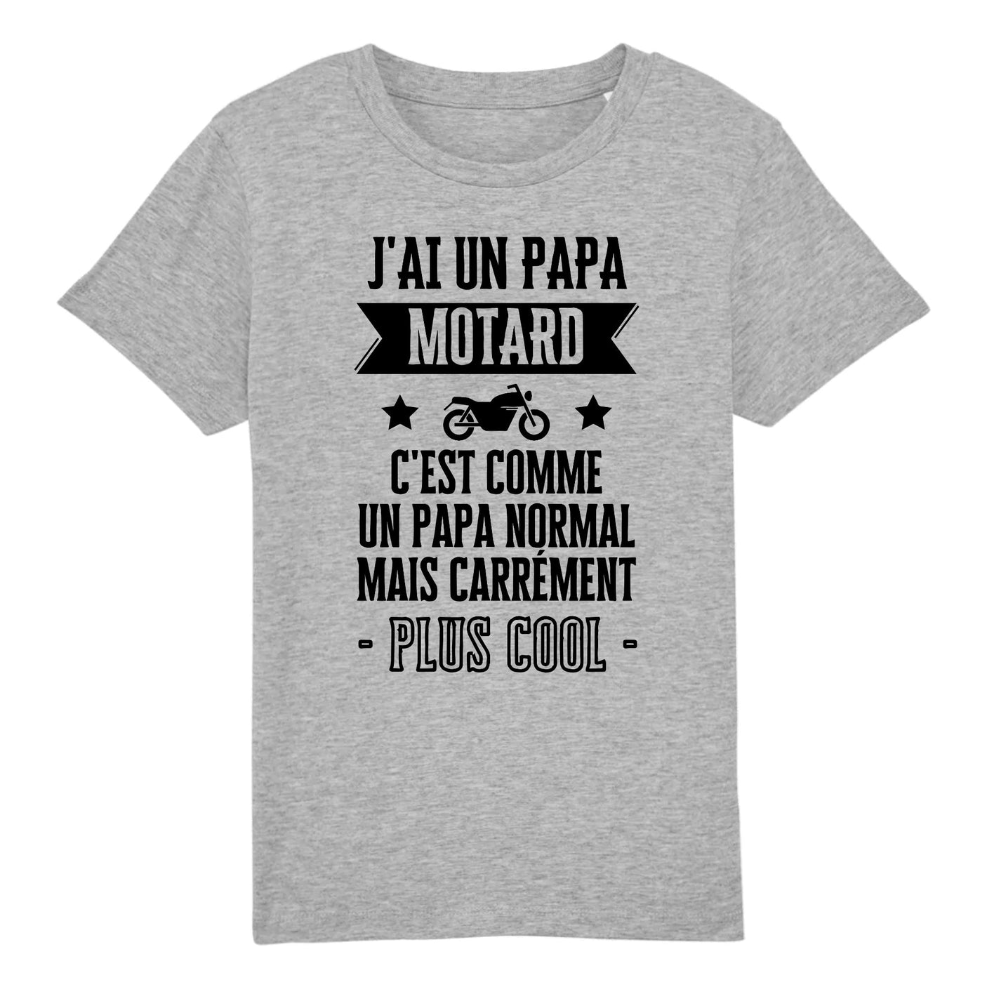 T-shirt je suis un papa motard qui déchire - cadeau motard homme Taille S
