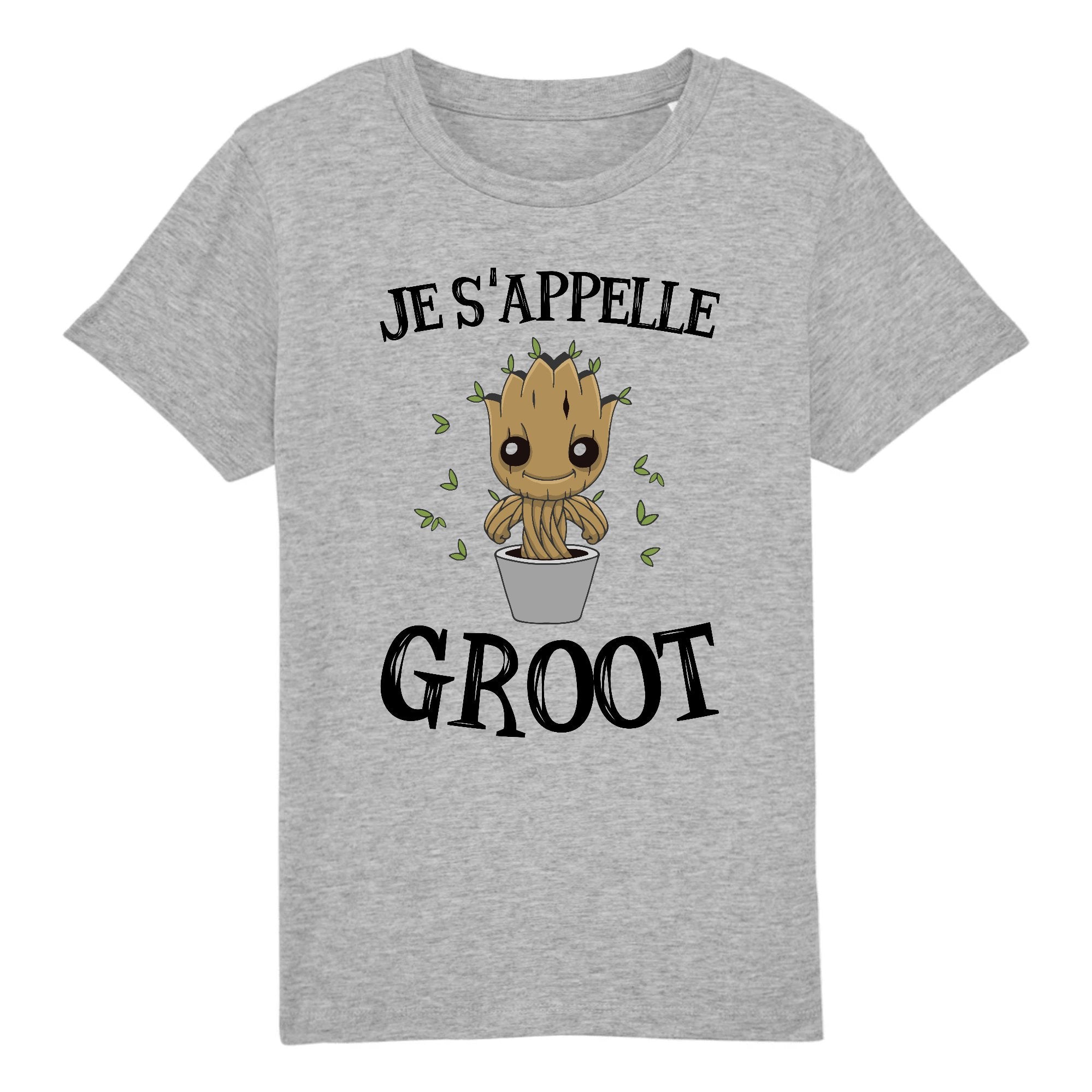 T Shirt Enfant Je s appelle Groot Id e cadeau original