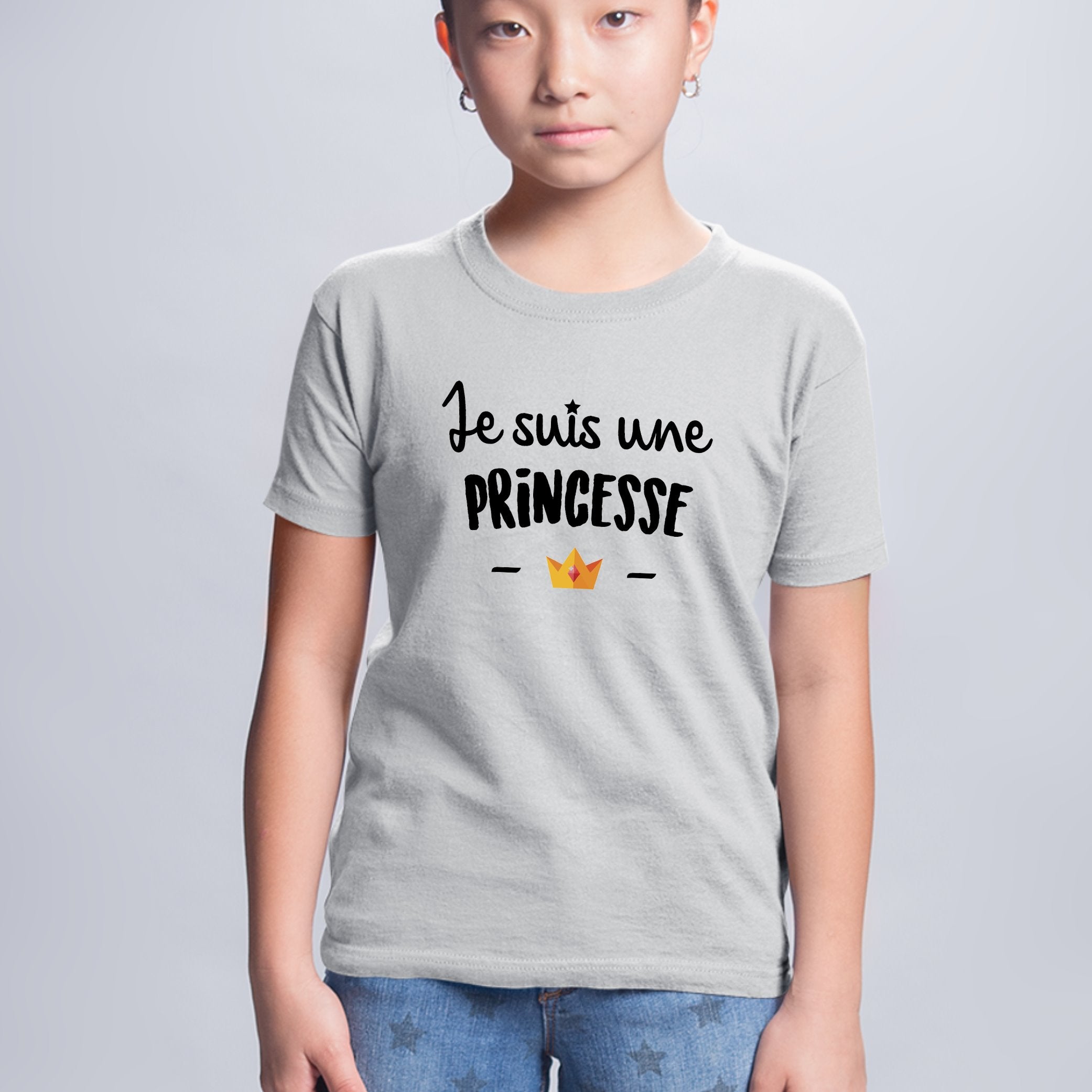 T shirt je discount suis une princesse