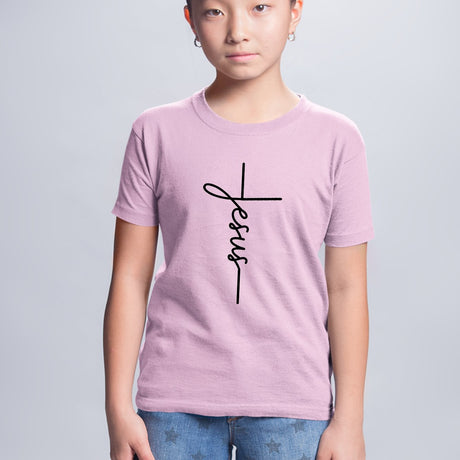 T-Shirt Enfant Jesus Rose