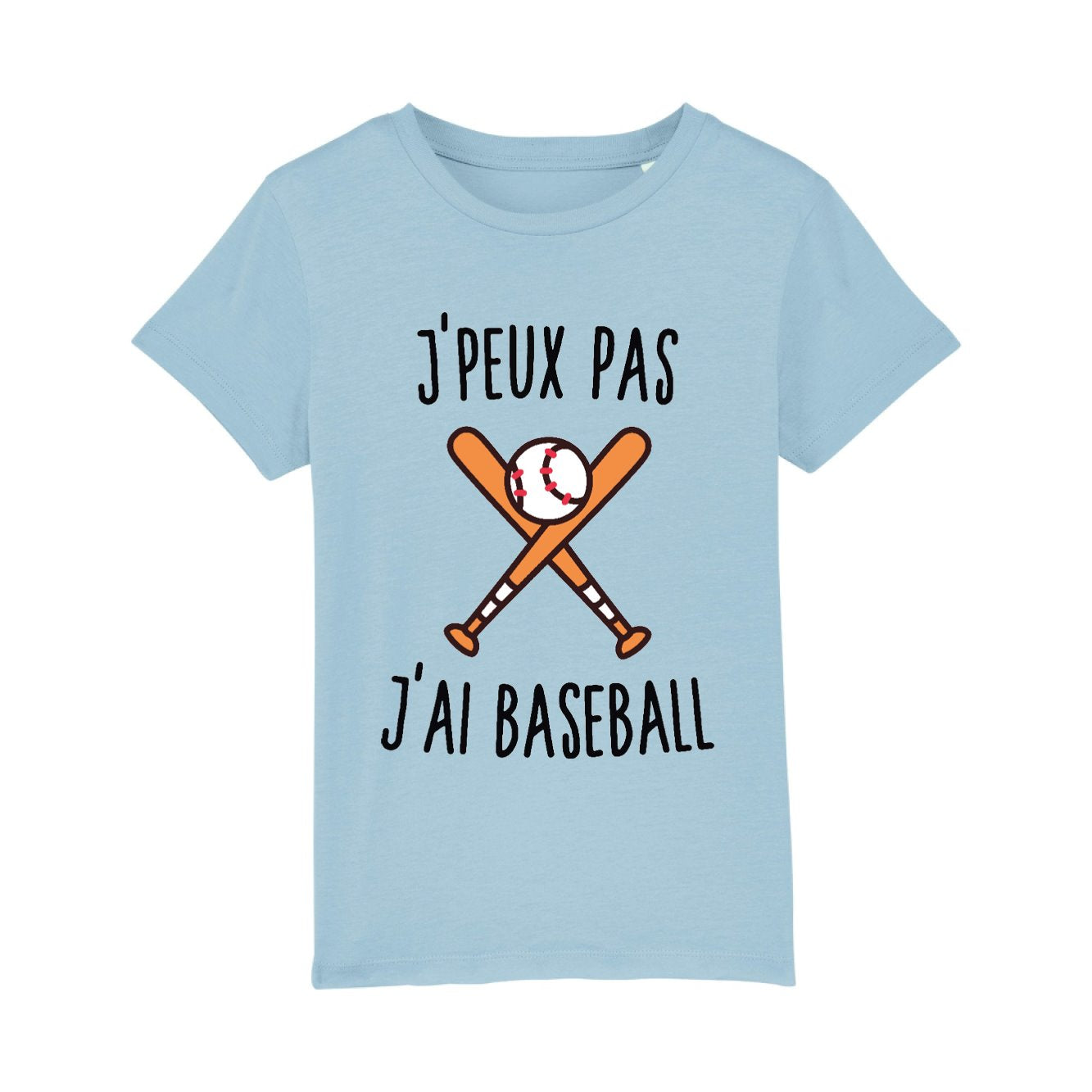 T-Shirt Enfant J'peux pas j'ai baseball 