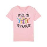 T-Shirt Enfant J'peux pas j'ai majorette 