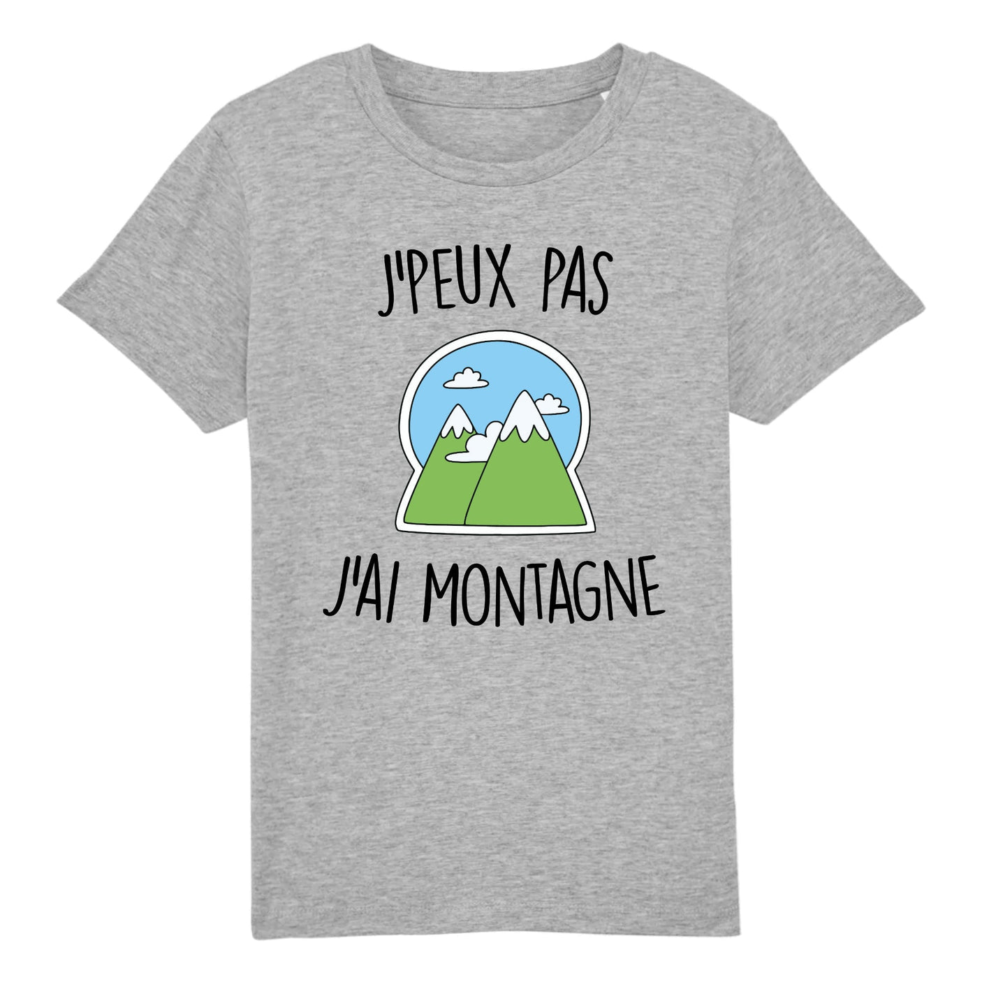 T-Shirt Enfant J'peux pas j'ai montagne 