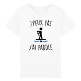 T-Shirt Enfant J'peux pas j'ai paddle 