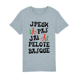 T-Shirt Enfant J'peux pas j'ai pelote basque 