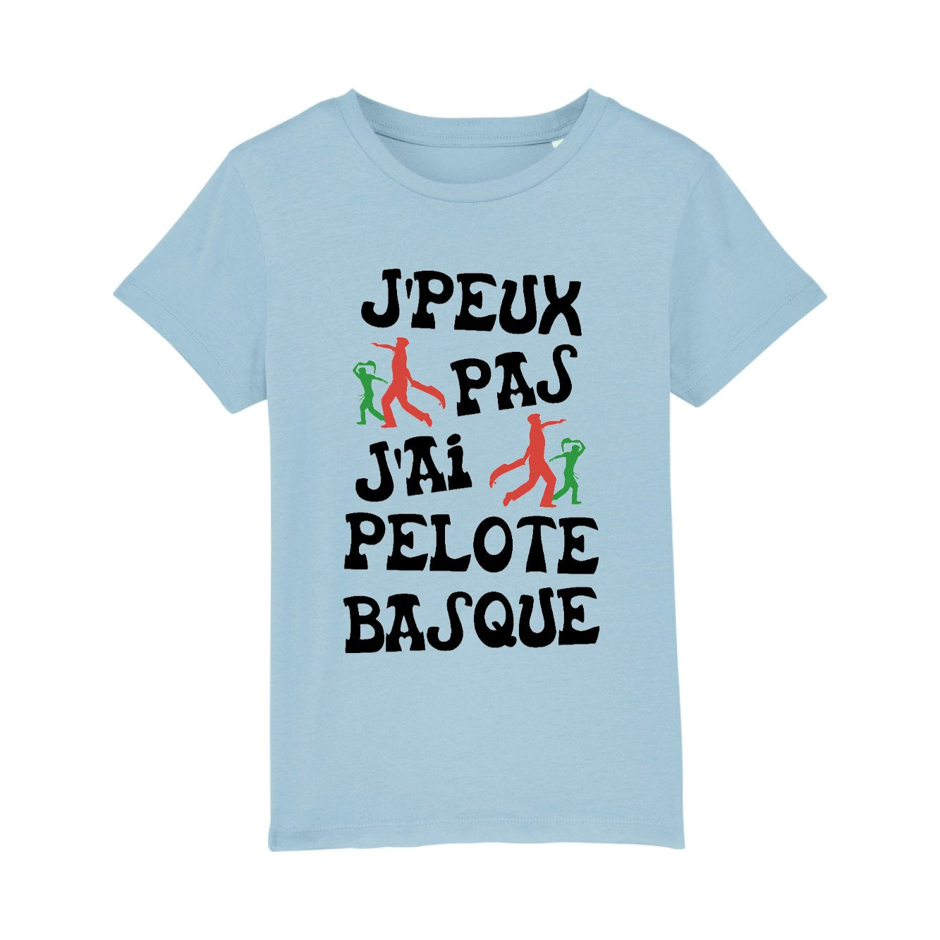 T-Shirt Enfant J'peux pas j'ai pelote basque 