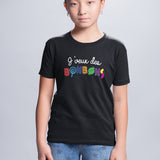 T-Shirt Enfant J'veux des bonbons Noir