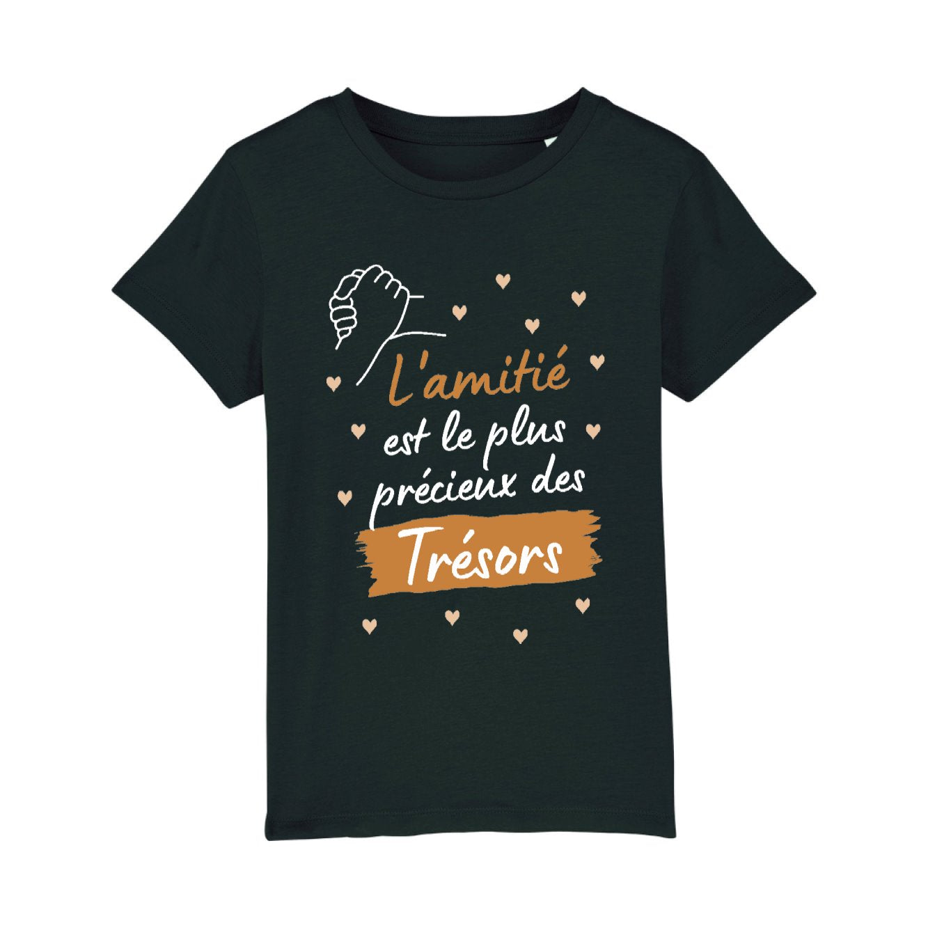 T-Shirt Enfant L'amitié le plus précieux des trésors 