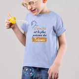 T-Shirt Enfant L'amitié le plus précieux des trésors Bleu