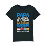 T-Shirt Enfant Le meilleur cadeau pour papa 