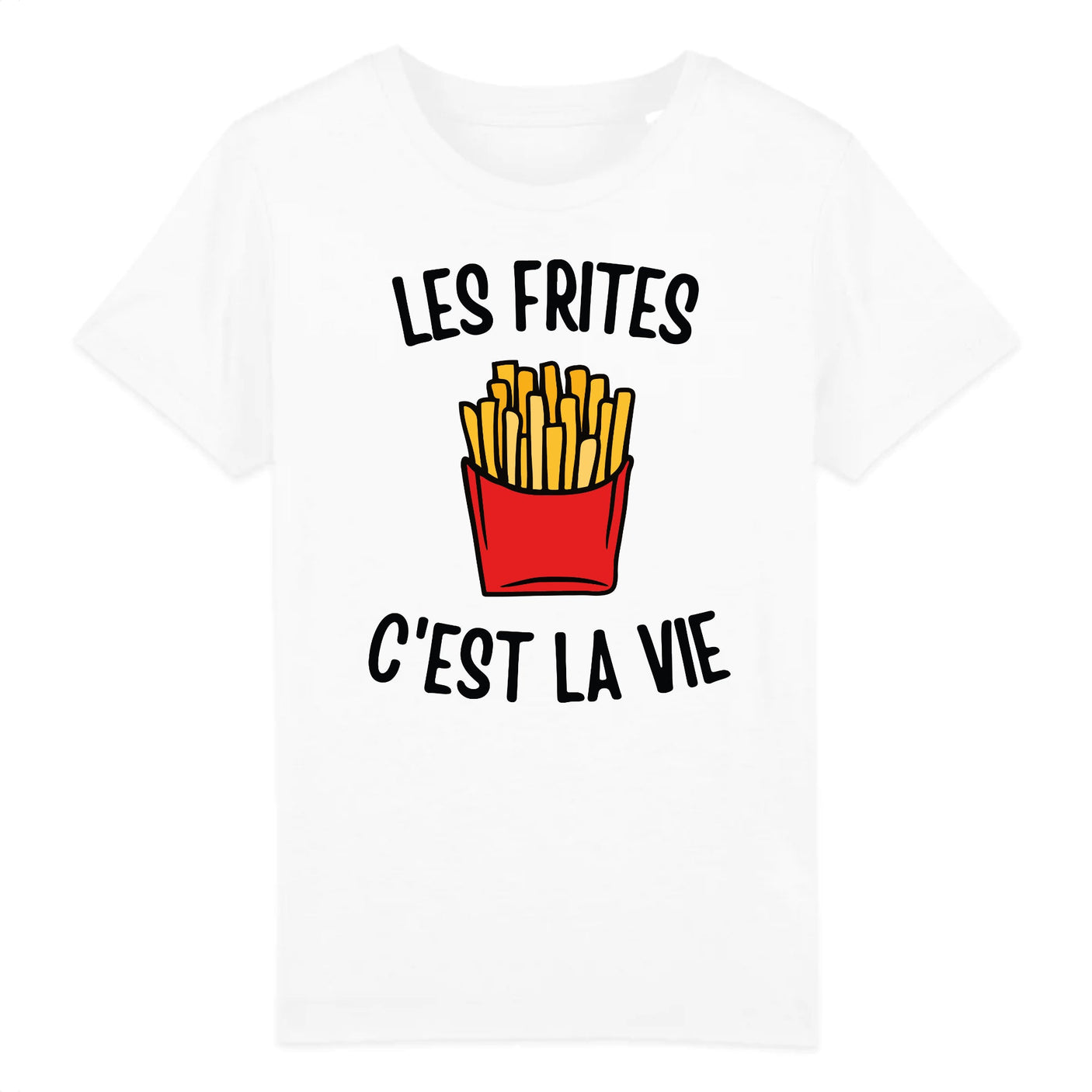 T-Shirt Enfant Les frites c'est la vie 