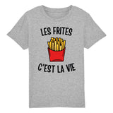 T-Shirt Enfant Les frites c'est la vie 