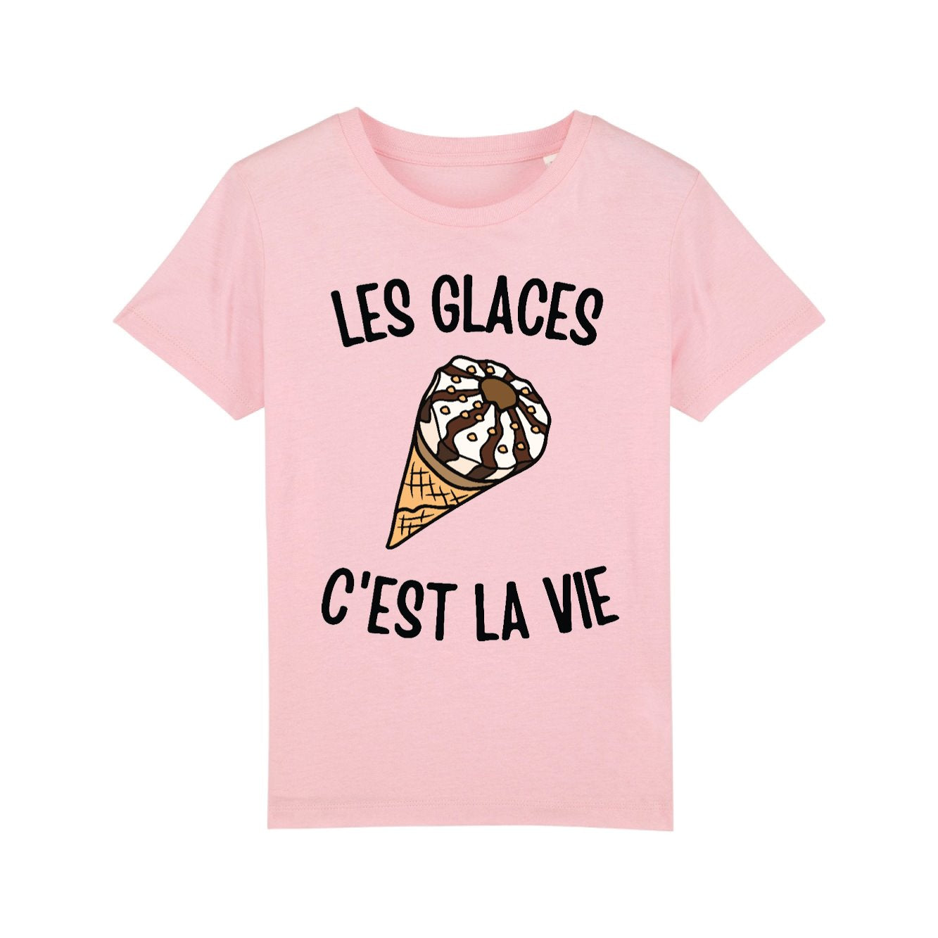 T-Shirt Enfant Les glaces c'est la vie 