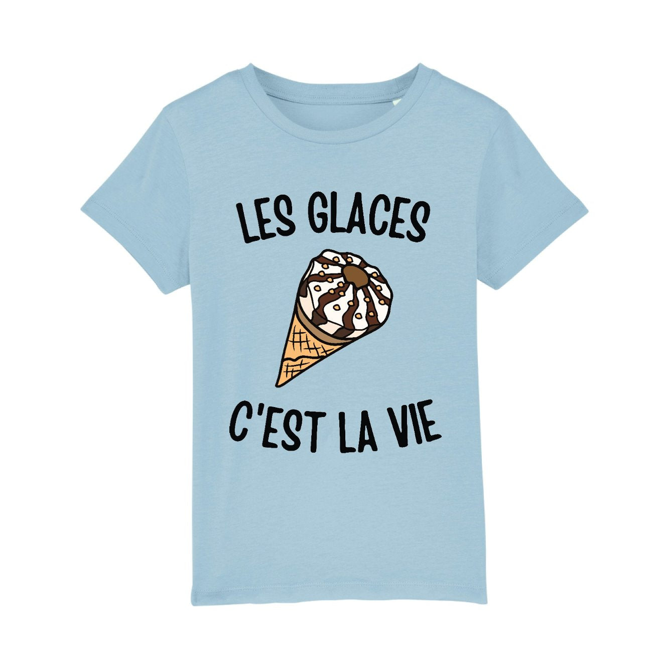 T-Shirt Enfant Les glaces c'est la vie 