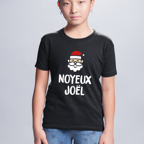 T-Shirt Enfant Noyeux Joël Noir