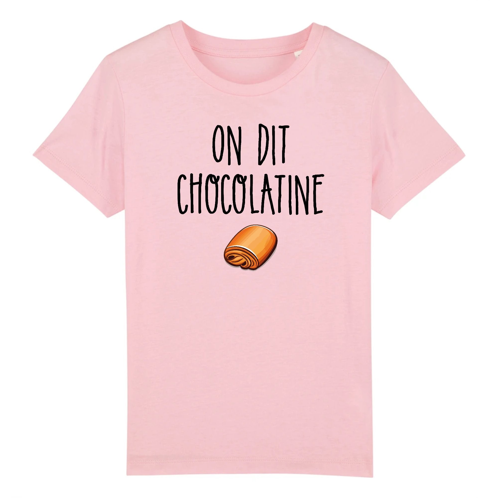 T Shirt Enfant On dit chocolatine Id e cadeau original