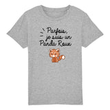 T-Shirt Enfant Panda roux 