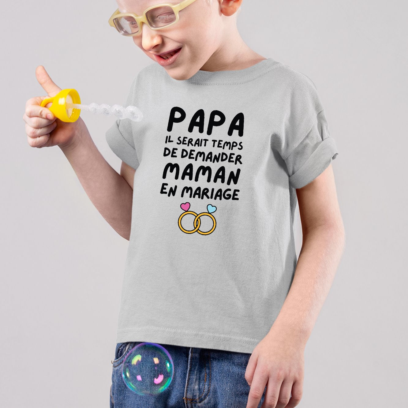 T-shirt drôle pour homme pour le 45e anniversaire de mariage - Marié T-shirt drôle pour homme pour le 45e anniversaire de mariage - Marié