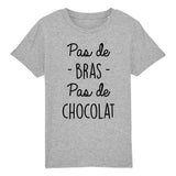 T-Shirt Enfant Pas de bras pas de chocolat 