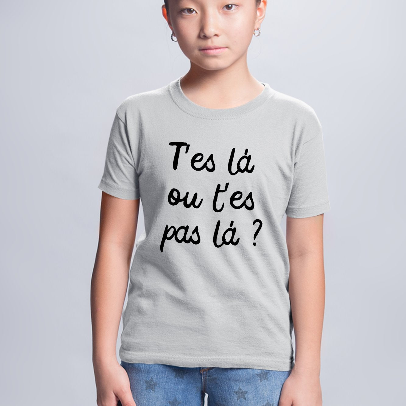 T Shirt Enfant T es l ou t es pas l Id e cadeau original