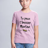 T-Shirt Enfant Tu peux te brosser Martine Rose