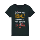 T-Shirt Enfant Un jour mon prince viendra 