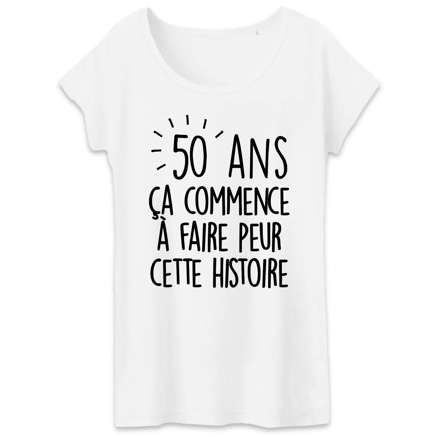T-Shirt Femme Anniversaire 50 ans 